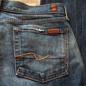 7 for all Mankind Bootcut Jeans